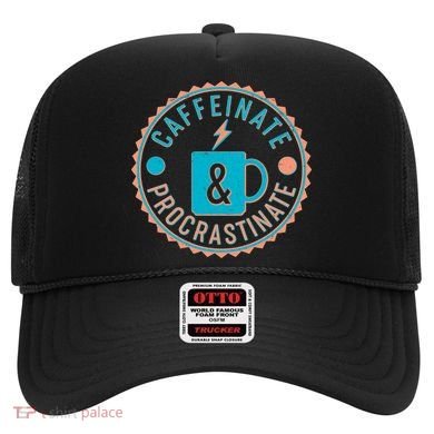 Caffinate & Procrastinate Hat