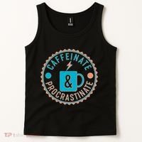 Caffinate & Procrastinate Tank Top thumb 2