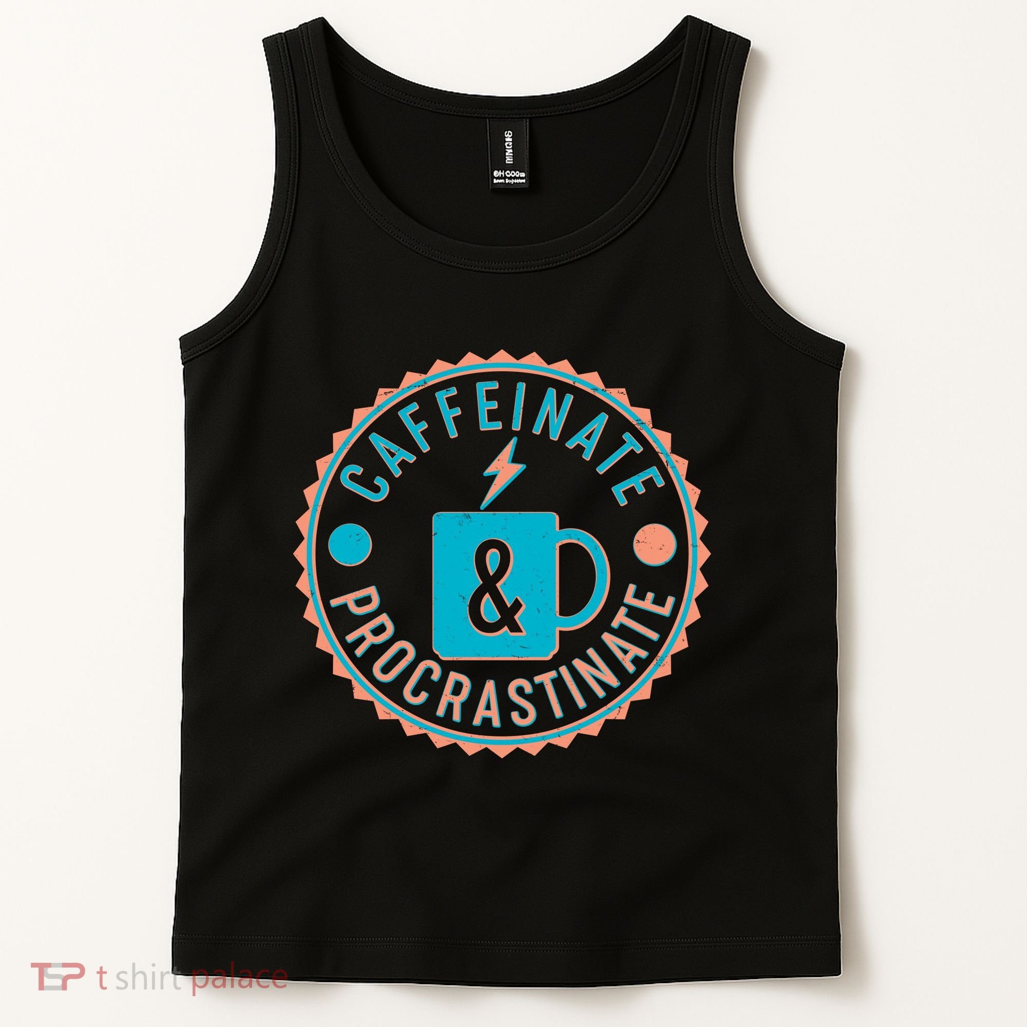 Caffinate & Procrastinate Tank Top