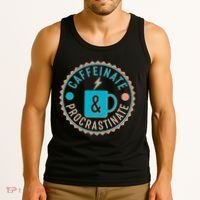 Caffinate & Procrastinate Tank Top thumb 3