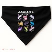 Cute Axolotl Girl Axolotl Gift USA-Made Doggie Bandana thumb 0