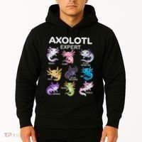 Cute Axolotl Girl Axolotl Gift Hoodie thumb 2