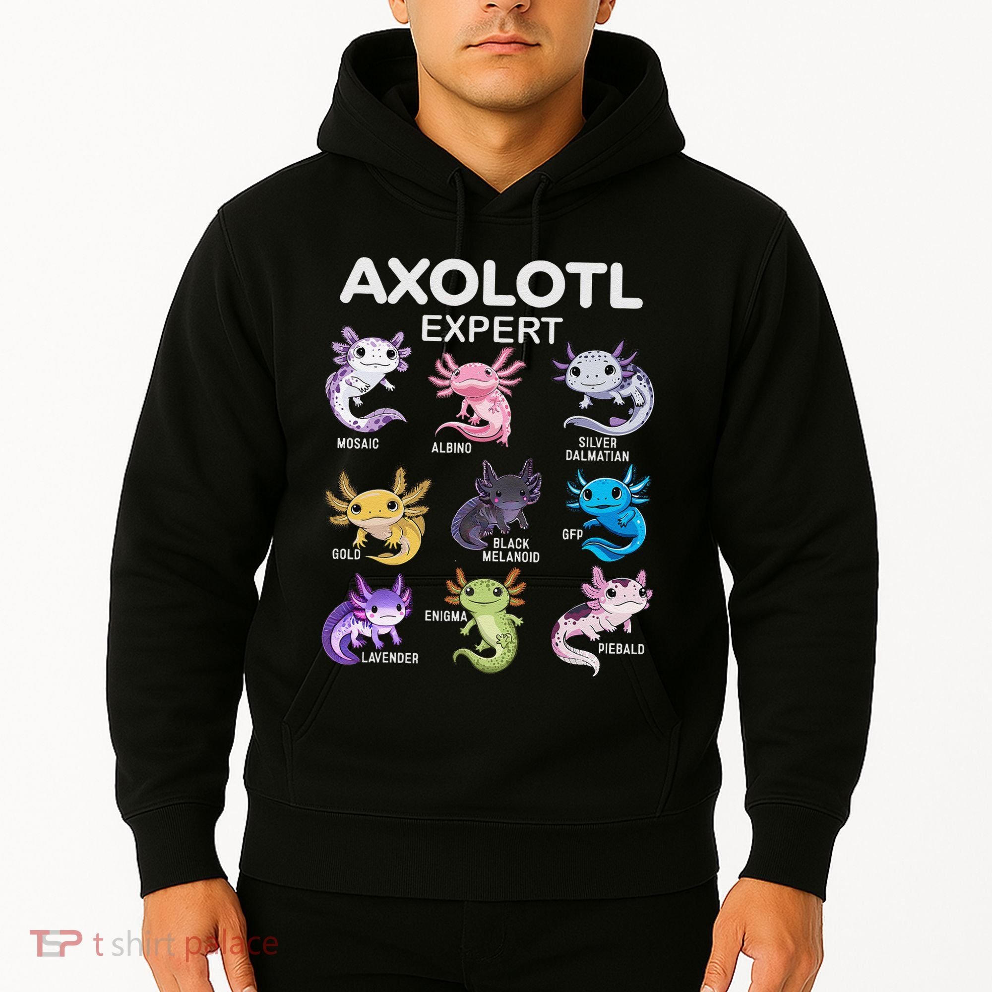 Cute Axolotl Girl Axolotl Gift Hoodie