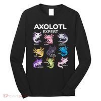 Cute Axolotl Girl Axolotl Gift Long Sleeve Shirt thumb 0
