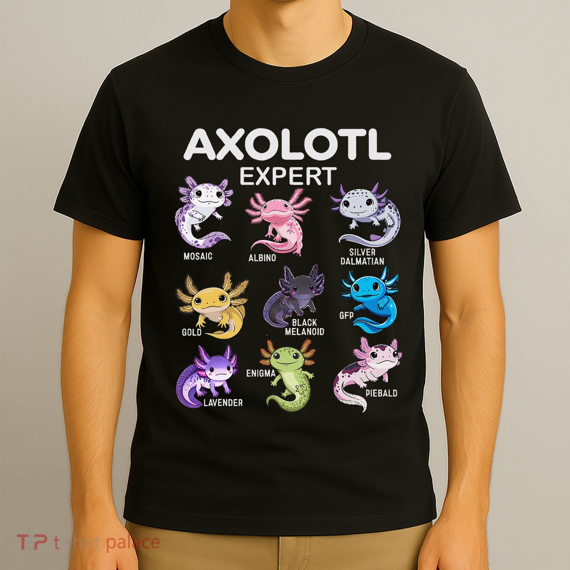 Cute Axolotl Girl Axolotl Gift T-Shirt