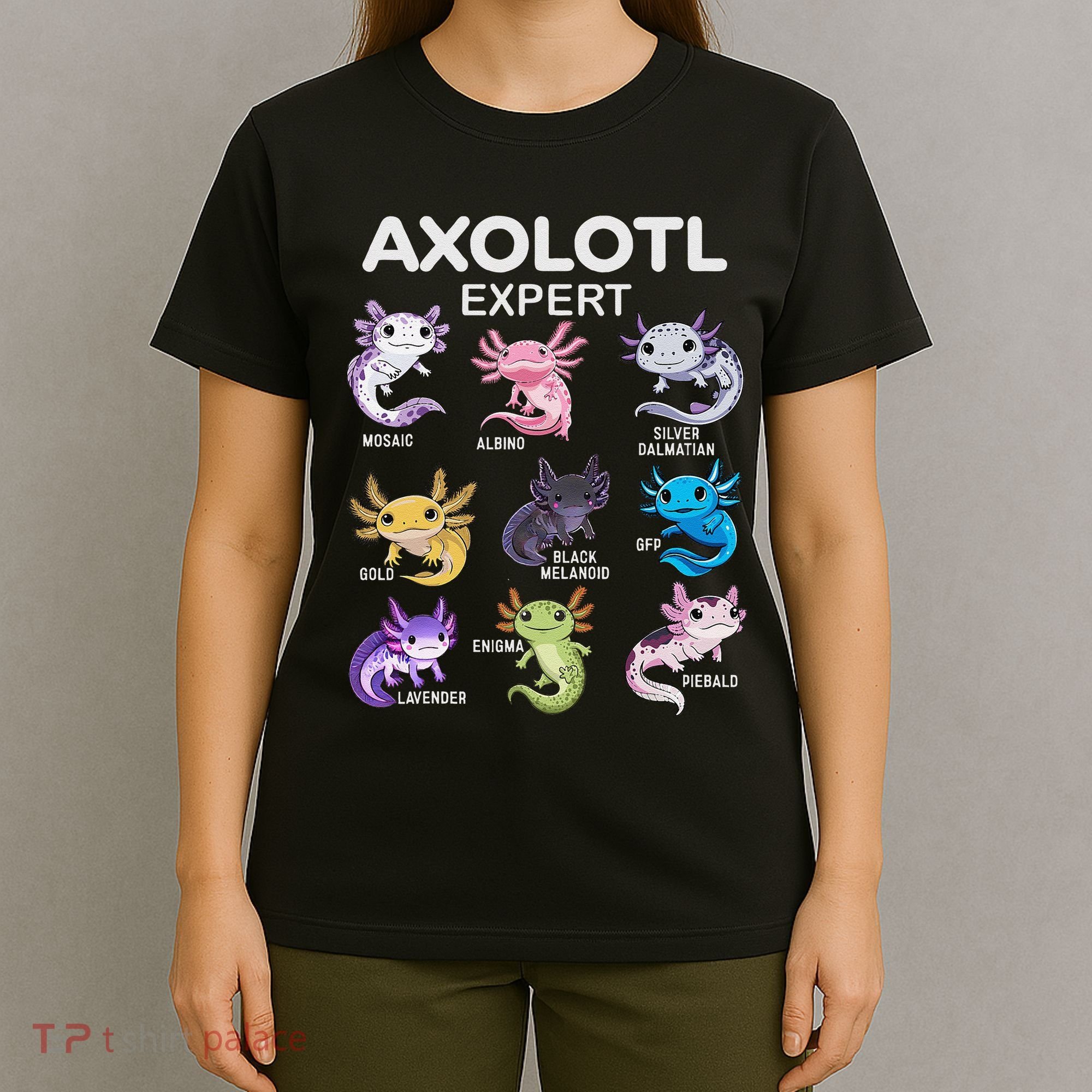 Cute Axolotl Girl Axolotl Gift T-Shirt