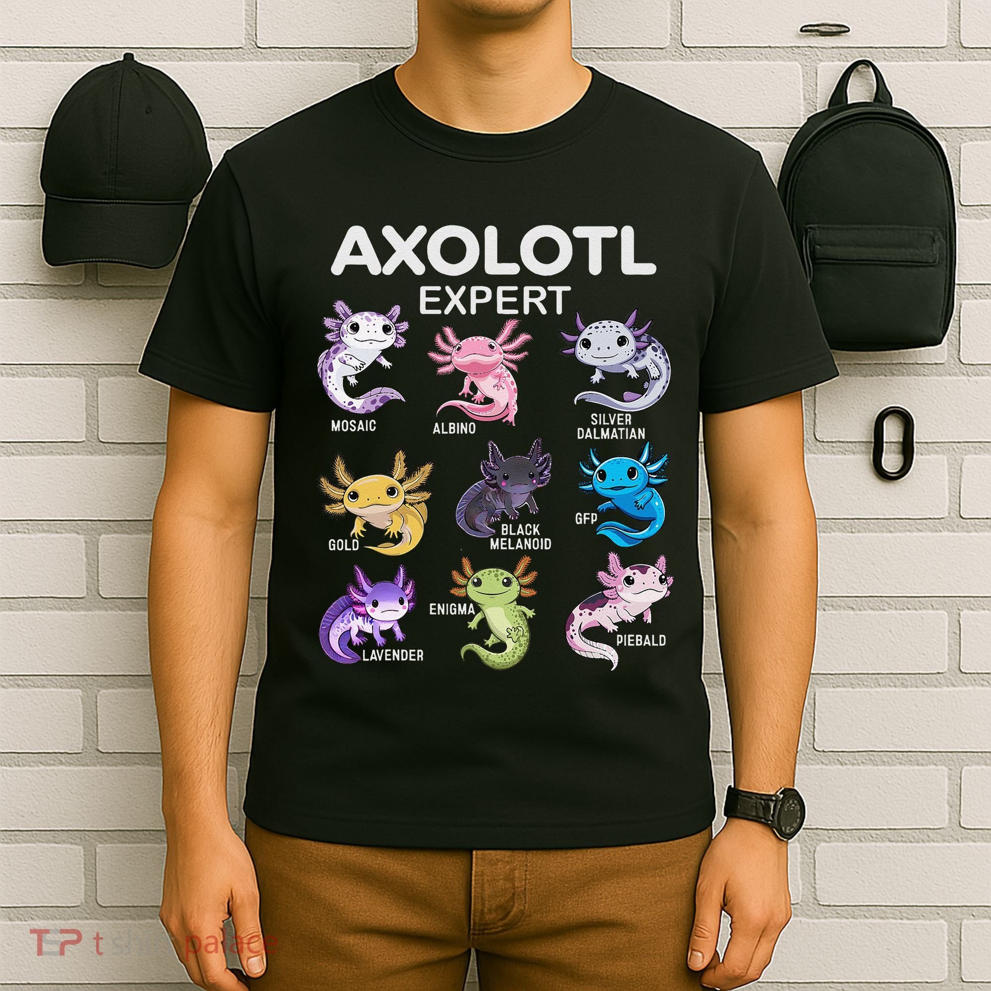 Cute Axolotl Girl Axolotl Gift T-Shirt