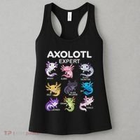 Cute Axolotl Girl Axolotl Gift Women's Tank Top thumb 3