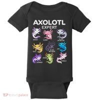 Cute Axolotl Girl Axolotl Gift Baby Bodysuit thumb 0
