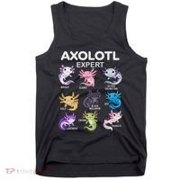 Cute Axolotl Girl Axolotl Gift Tank Top thumb 0