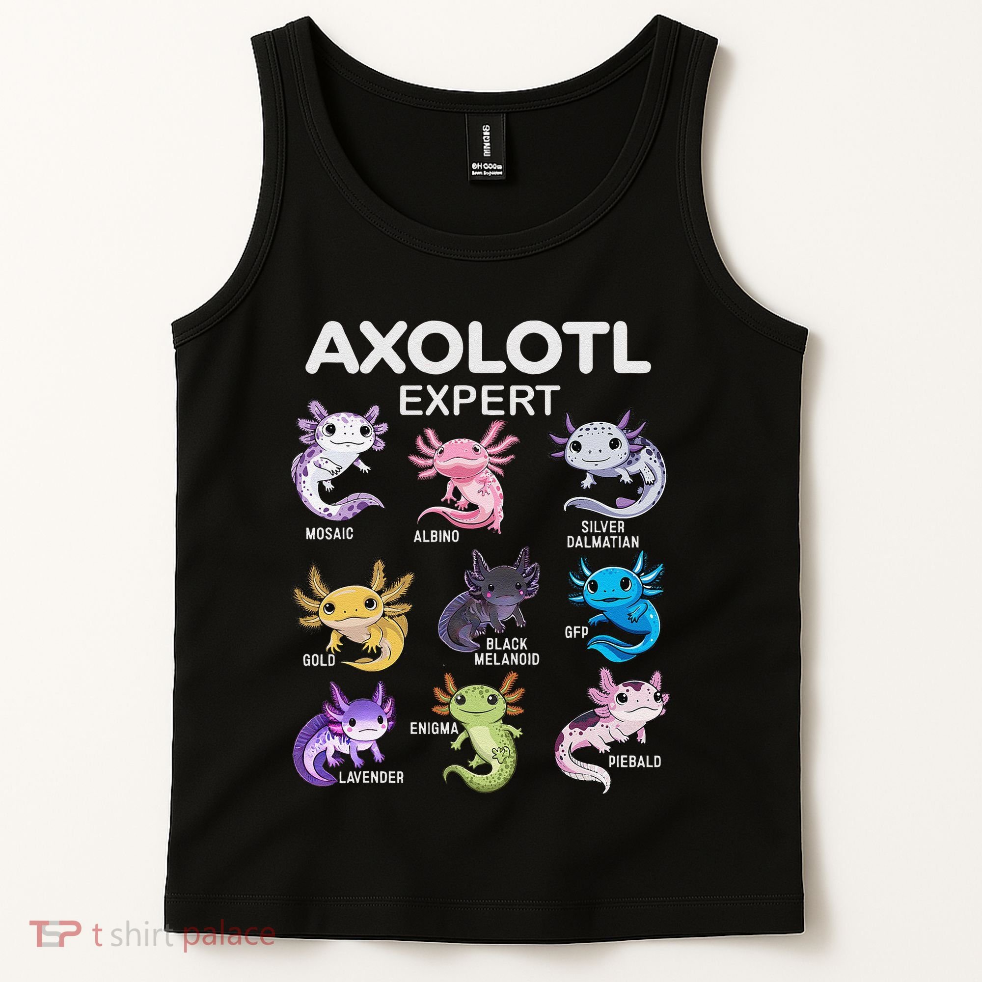 Cute Axolotl Girl Axolotl Gift Tank Top