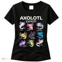 Cute Axolotl Girl Axolotl Gift Women's T-Shirt thumb 0