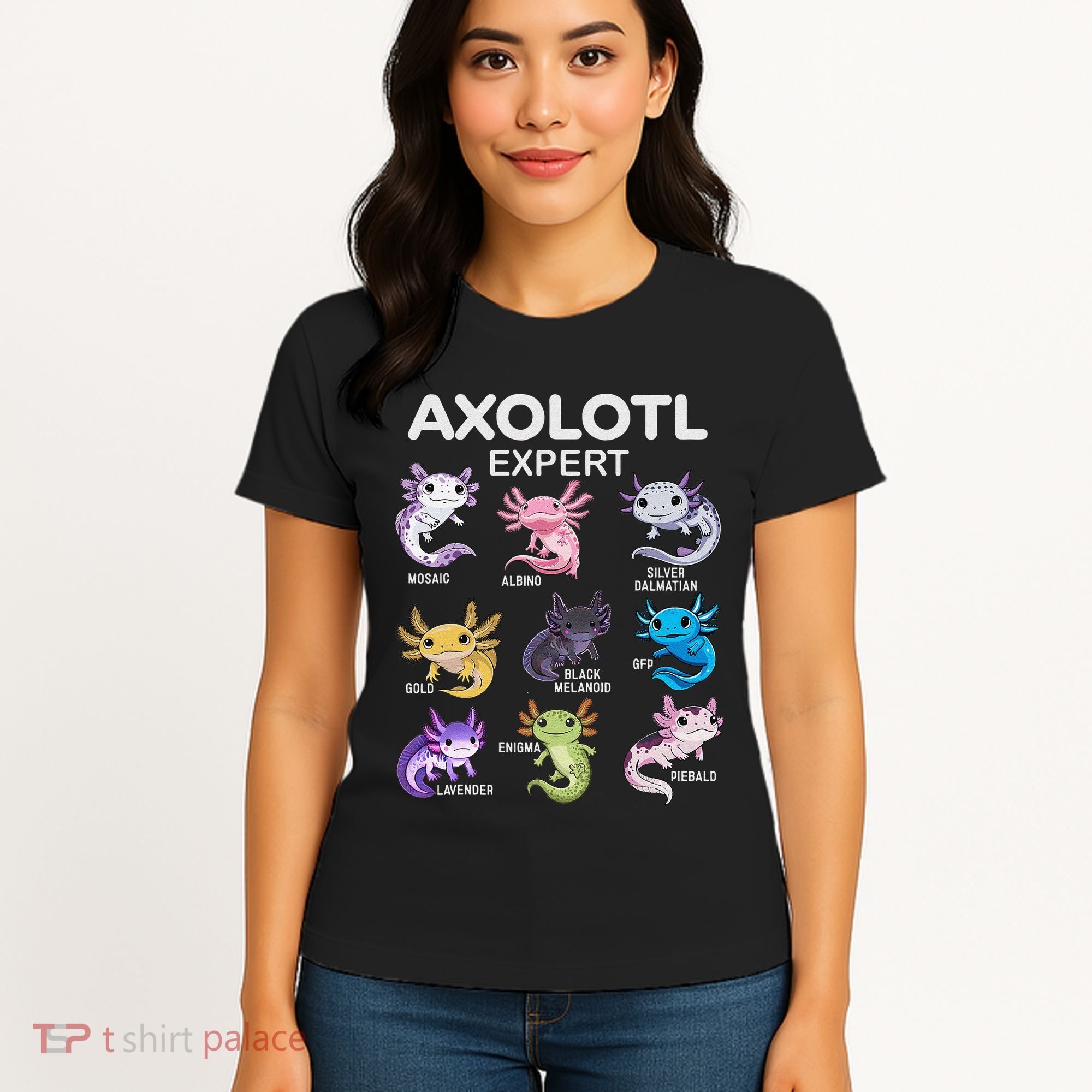 Cute Axolotl Girl Axolotl Gift Women's T-Shirt