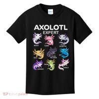 Cute Axolotl Girl Axolotl Gift Kids T-Shirt thumb 0