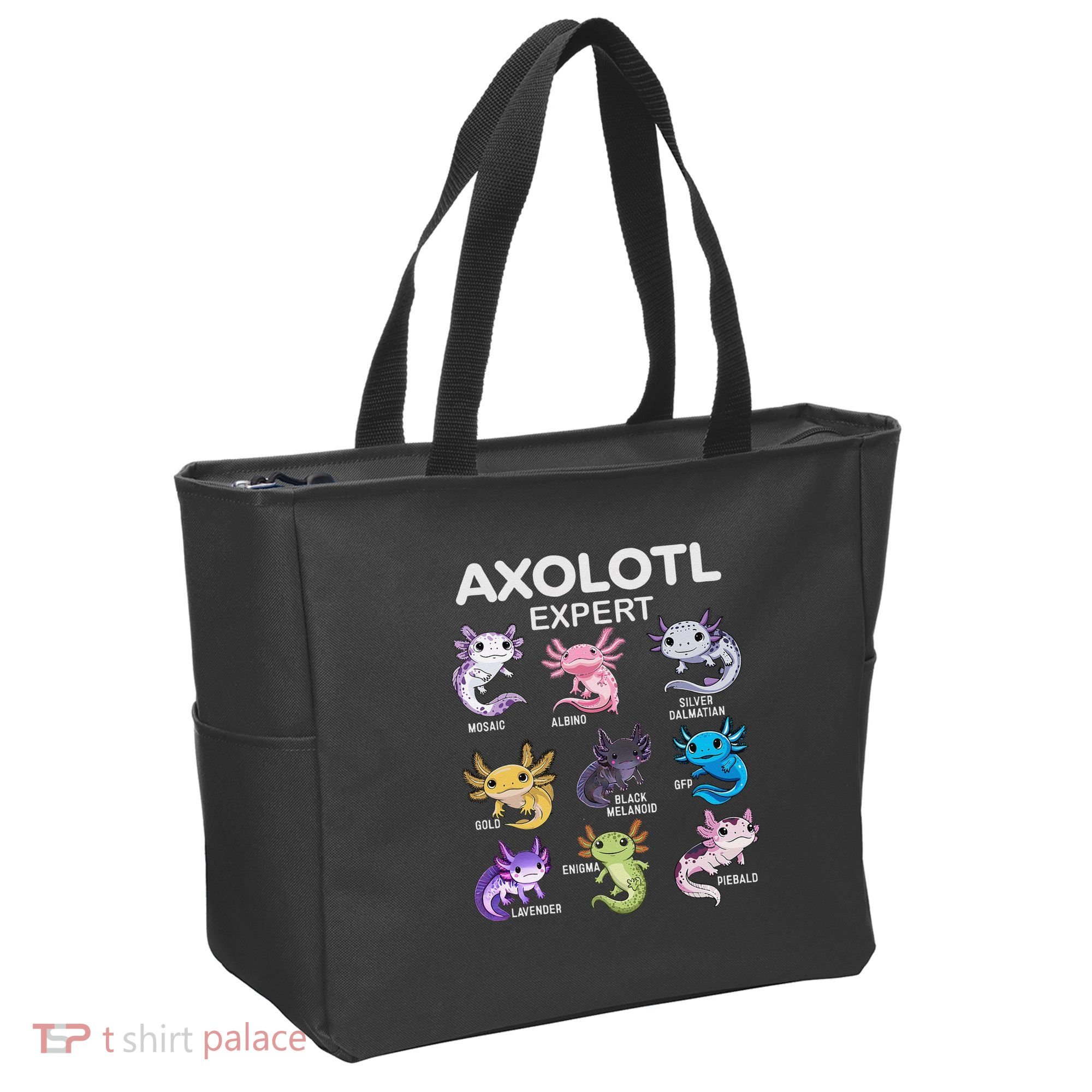 Cute Axolotl Girl Axolotl Gift Tote Bag