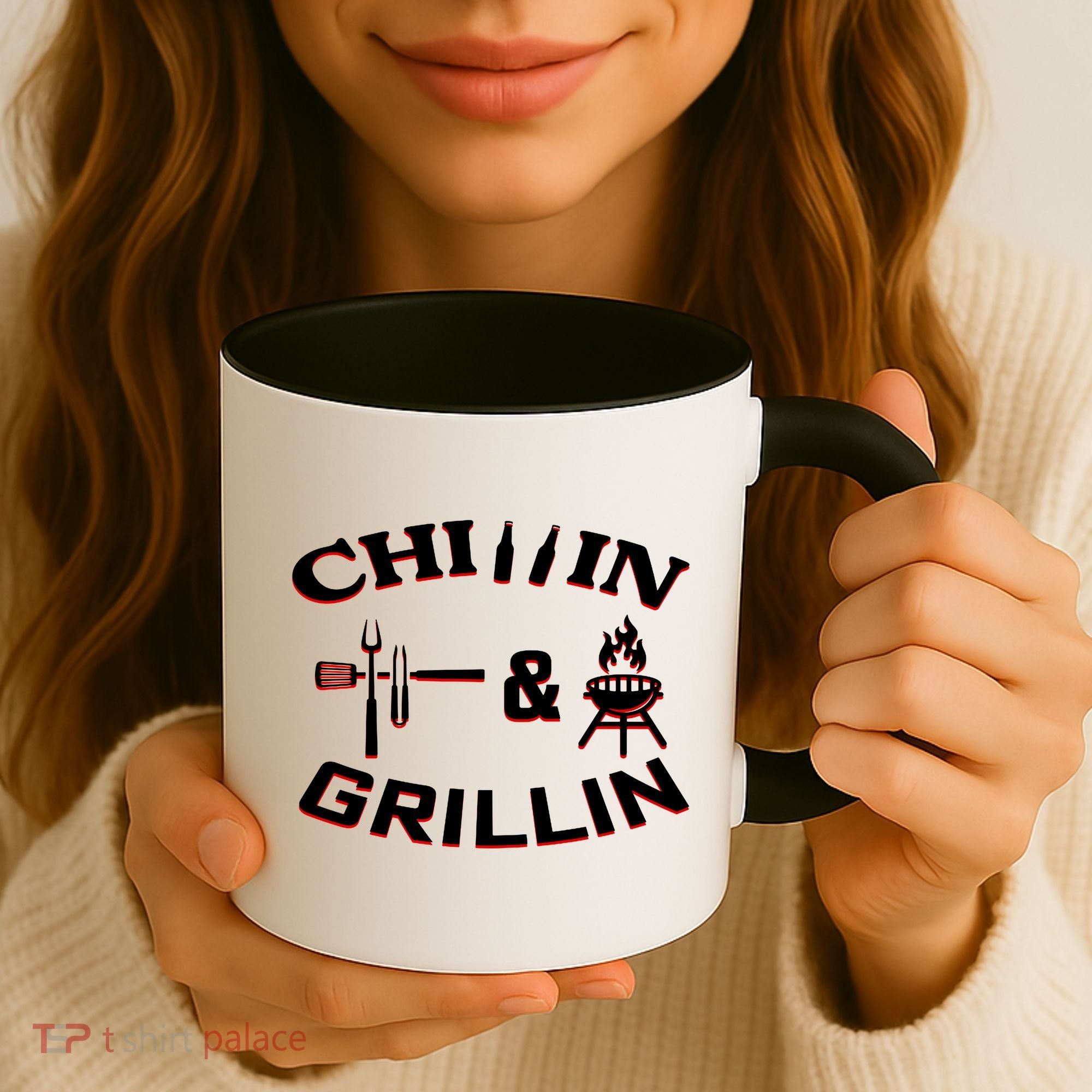 Chillin And Grillin BBQ Cooking Coffee Mug