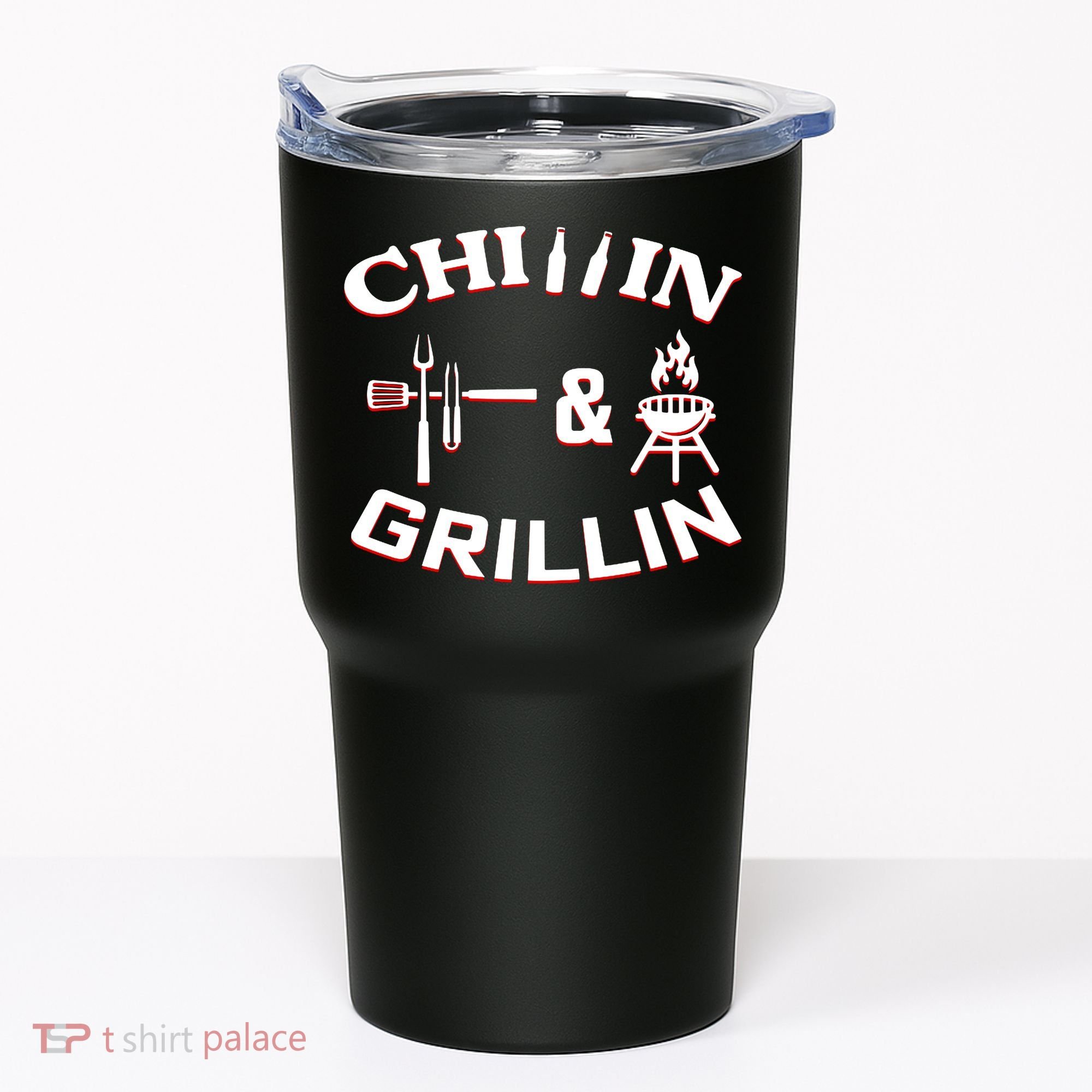 Chillin And Grillin BBQ Cooking Tumbler