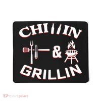 Chillin And Grillin BBQ Cooking Mousepad thumb 0
