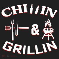 Chillin And Grillin BBQ Cooking Golf Towel thumb 3