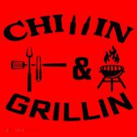 Chillin And Grillin BBQ Cooking Santa Hat thumb 1