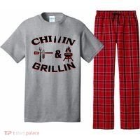 Chillin And Grillin BBQ Cooking Pajama Set thumb 0