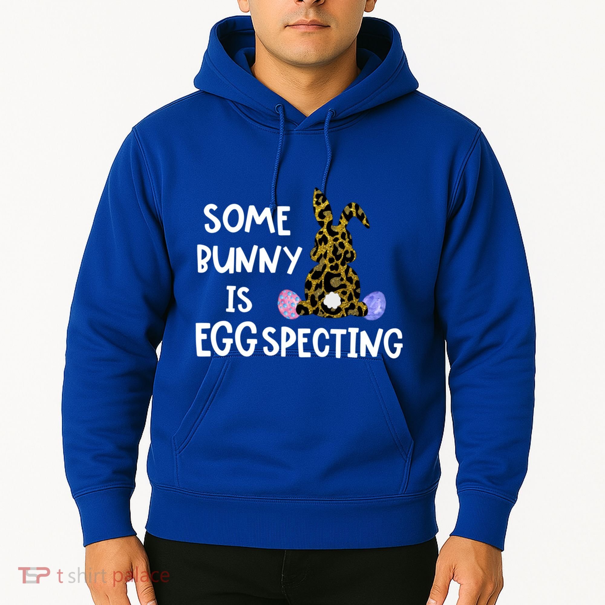 Cute Announcefunny Gift Easter Expecting Pregnant Mom Gift Hoodie