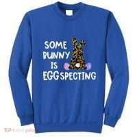 Cute Announcefunny Gift Easter Expecting Pregnant Mom Gift Sweatshirt thumb 0