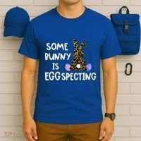 Cute Announcefunny Gift Easter Expecting Pregnant Mom Gift T-Shirt thumb 6