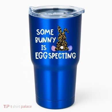 Cute Announcefunny Gift Easter Expecting Pregnant Mom Gift Tumbler