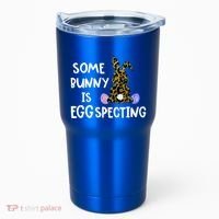 Cute Announcefunny Gift Easter Expecting Pregnant Mom Gift Tumbler thumb 0