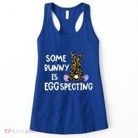 Cute Announcefunny Gift Easter Expecting Pregnant Mom Gift Women's Tank Top thumb 0