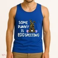 Cute Announcefunny Gift Easter Expecting Pregnant Mom Gift Tank Top thumb 3