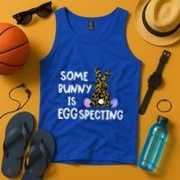 Cute Announcefunny Gift Easter Expecting Pregnant Mom Gift Tank Top thumb 4