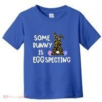 Cute Announcefunny Gift Easter Expecting Pregnant Mom Gift Toddler T-Shirt thumb 0