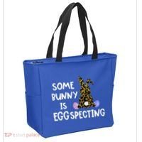 Cute Announcefunny Gift Easter Expecting Pregnant Mom Gift Tote Bag thumb 2