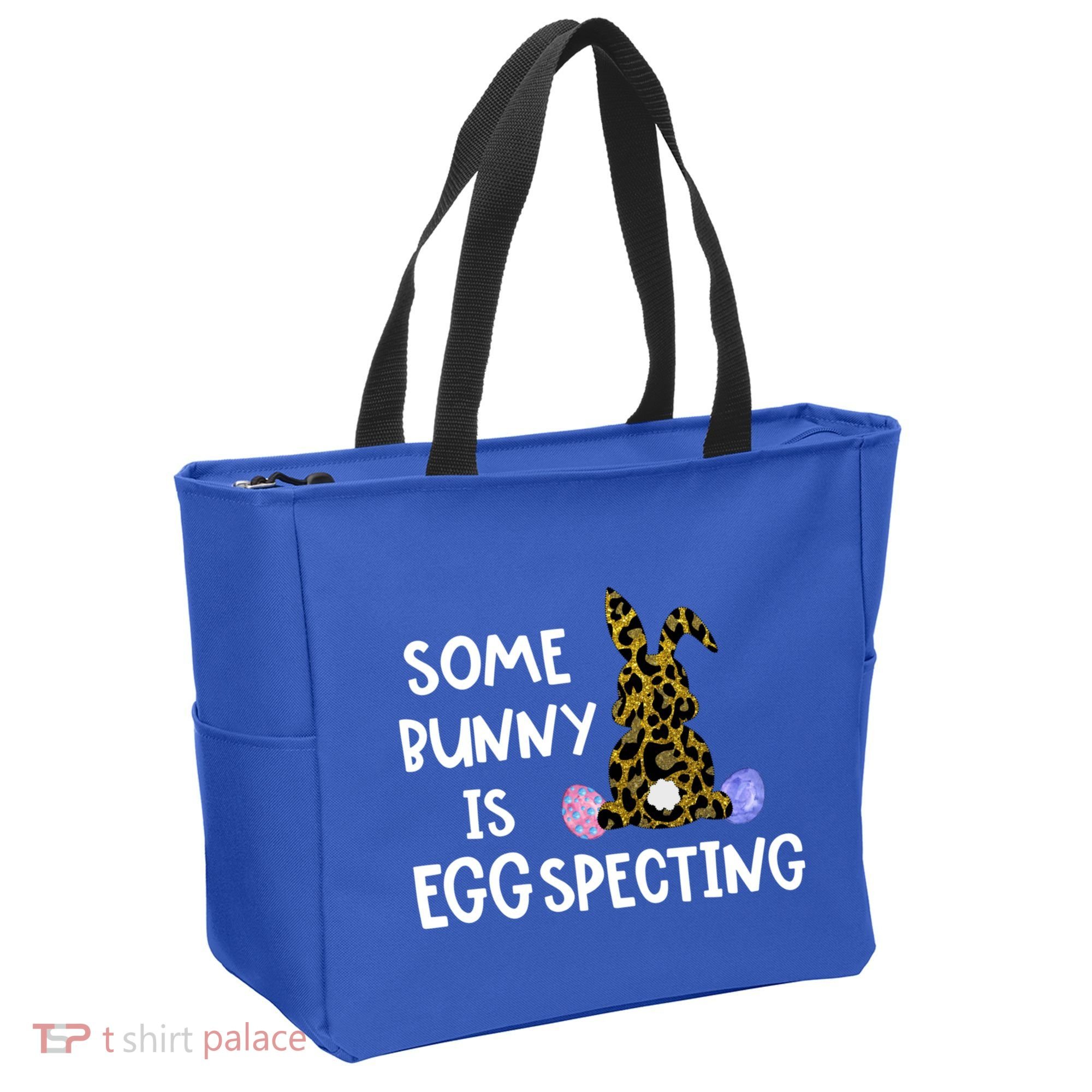 Cute Announcefunny Gift Easter Expecting Pregnant Mom Gift Tote Bag