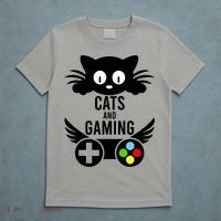Cats And Gaming Funny Cat Lover Video Games T-Shirt thumb 5