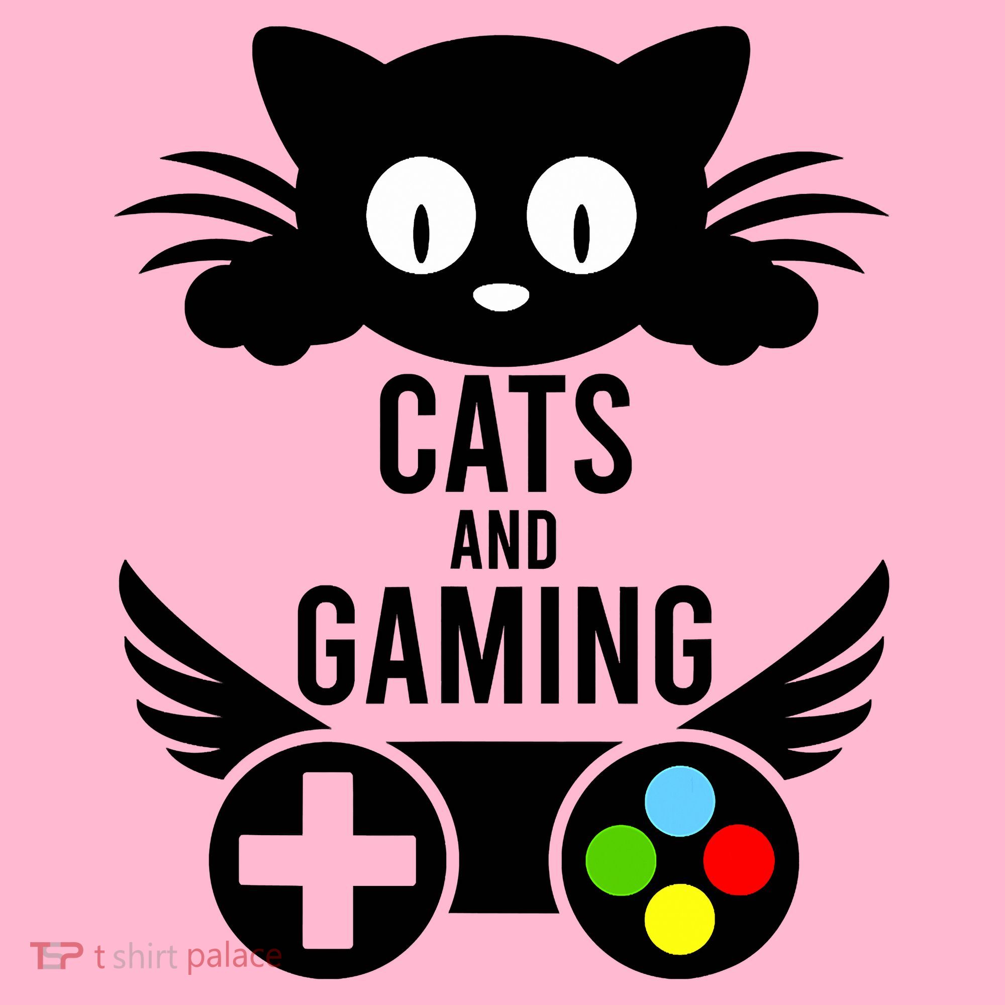 Cats And Gaming Funny Cat Lover Video Games Coaster