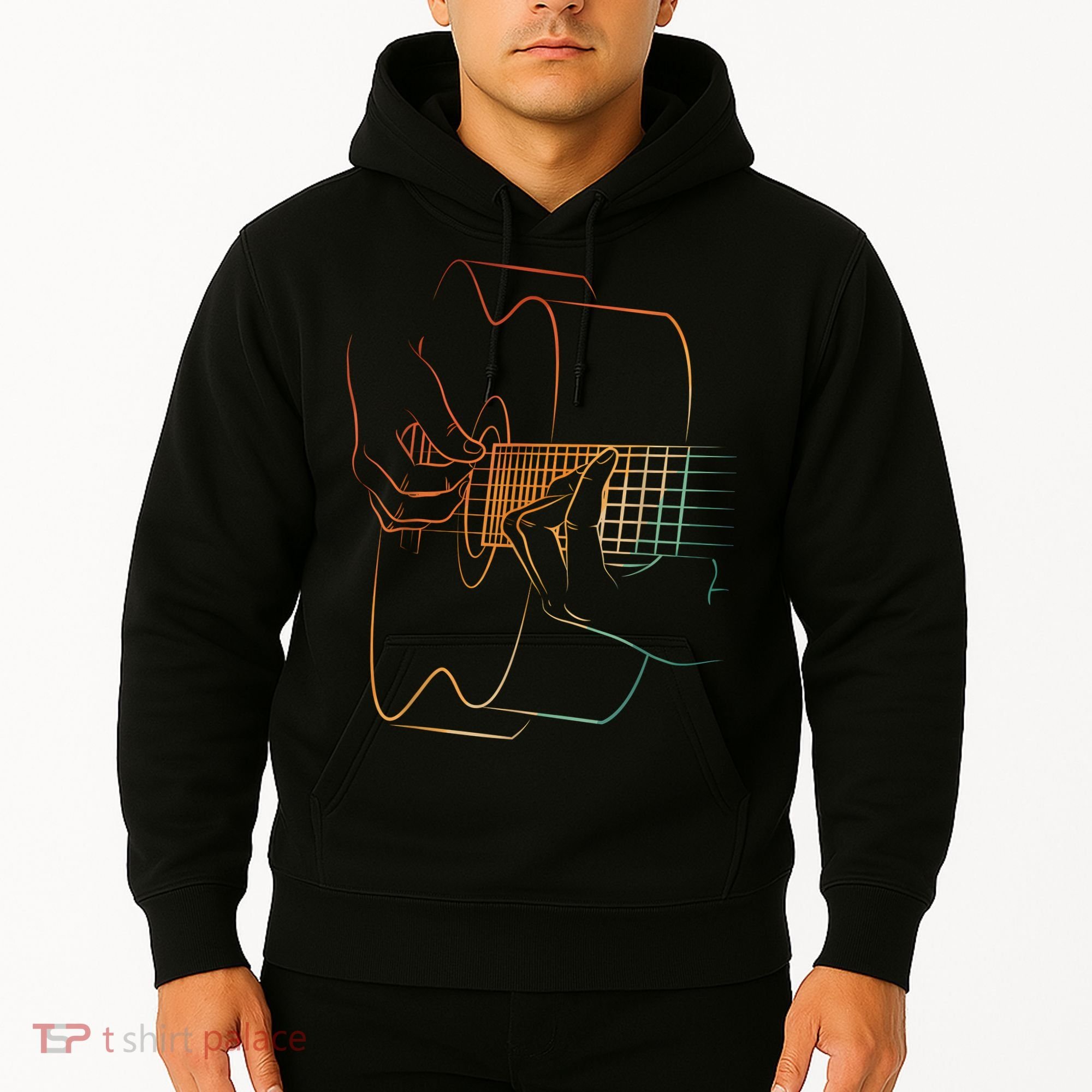 Cool Acoustic Guitar Acoustic Guitar Player Hoodie