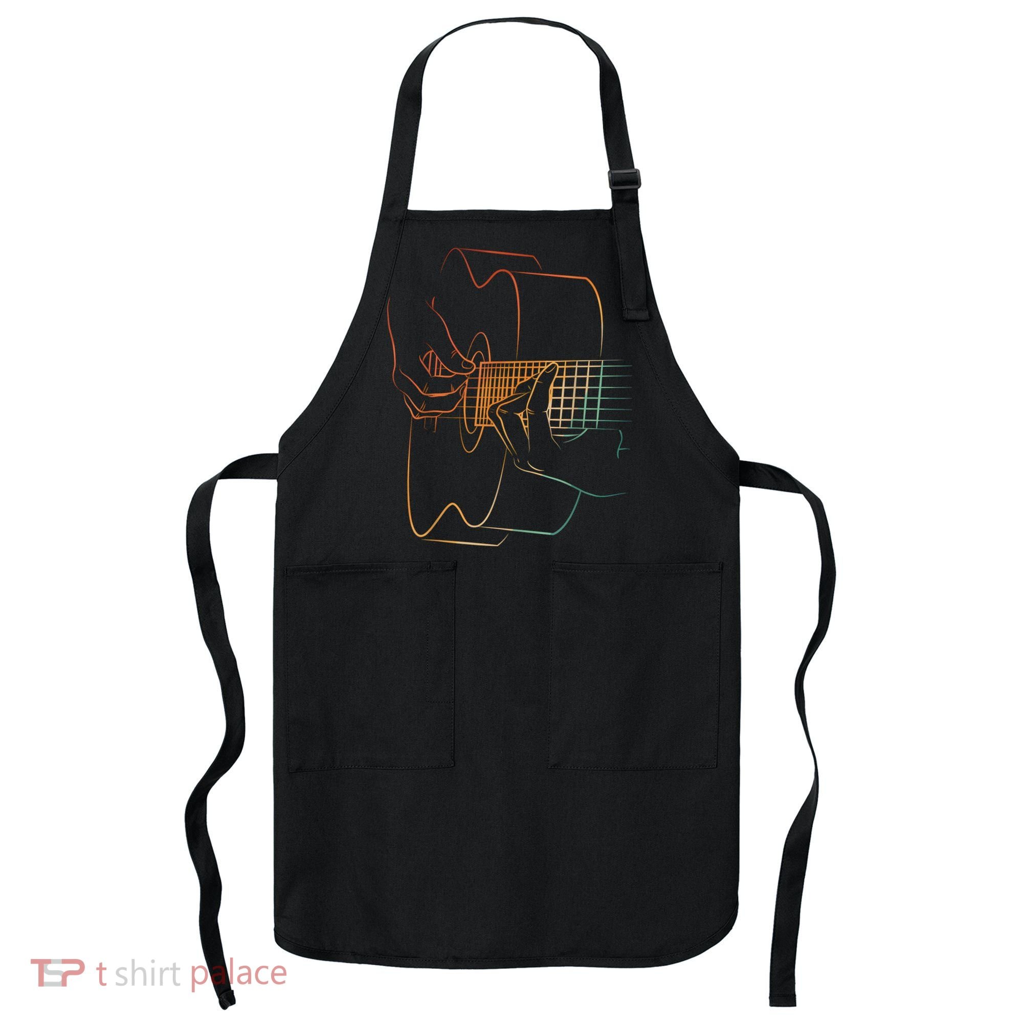 Cool Acoustic Guitar Acoustic Guitar Player Apron