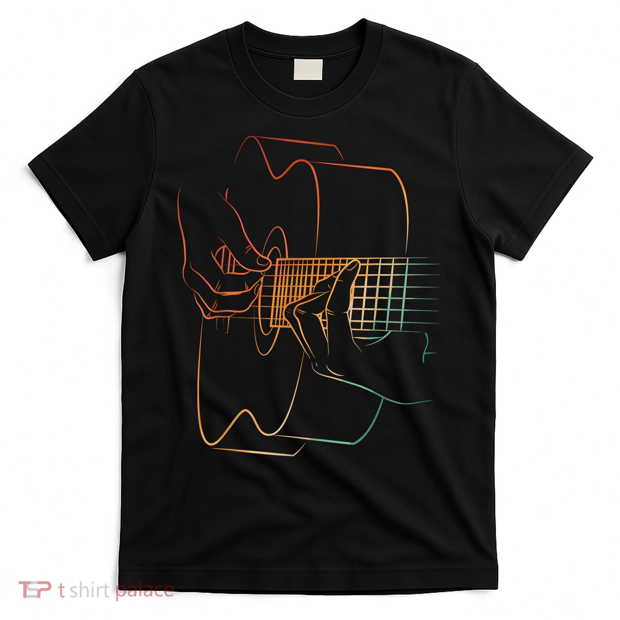 Cool Acoustic Guitar Acoustic Guitar Player T-Shirt