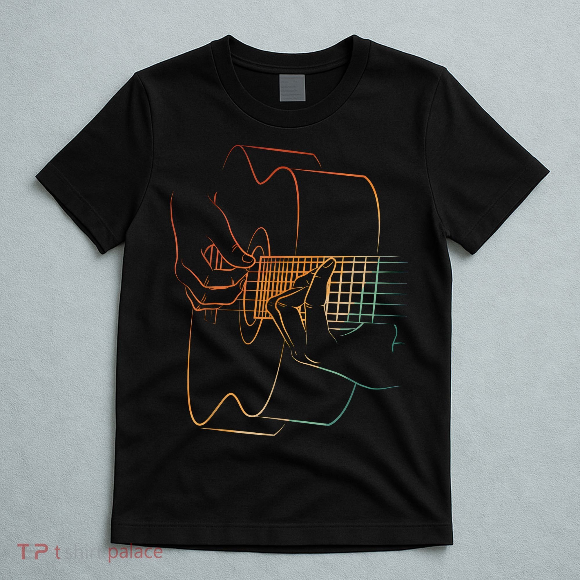 Cool Acoustic Guitar Acoustic Guitar Player T-Shirt