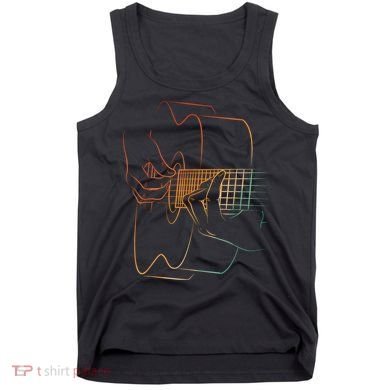 Cool Acoustic Guitar Acoustic Guitar Player Tank Top