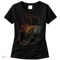 Cool Acoustic Guitar Acoustic Guitar Player Women's T-Shirt thumb 0