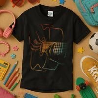 Cool Acoustic Guitar Acoustic Guitar Player Kids T-Shirt thumb 3