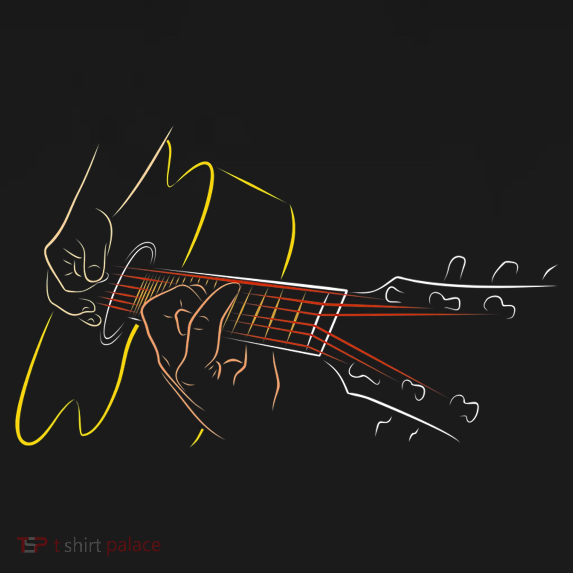 Cool Acoustic Guitar Player Gift Great Guitarist Or Band Gift Women's Hoodie