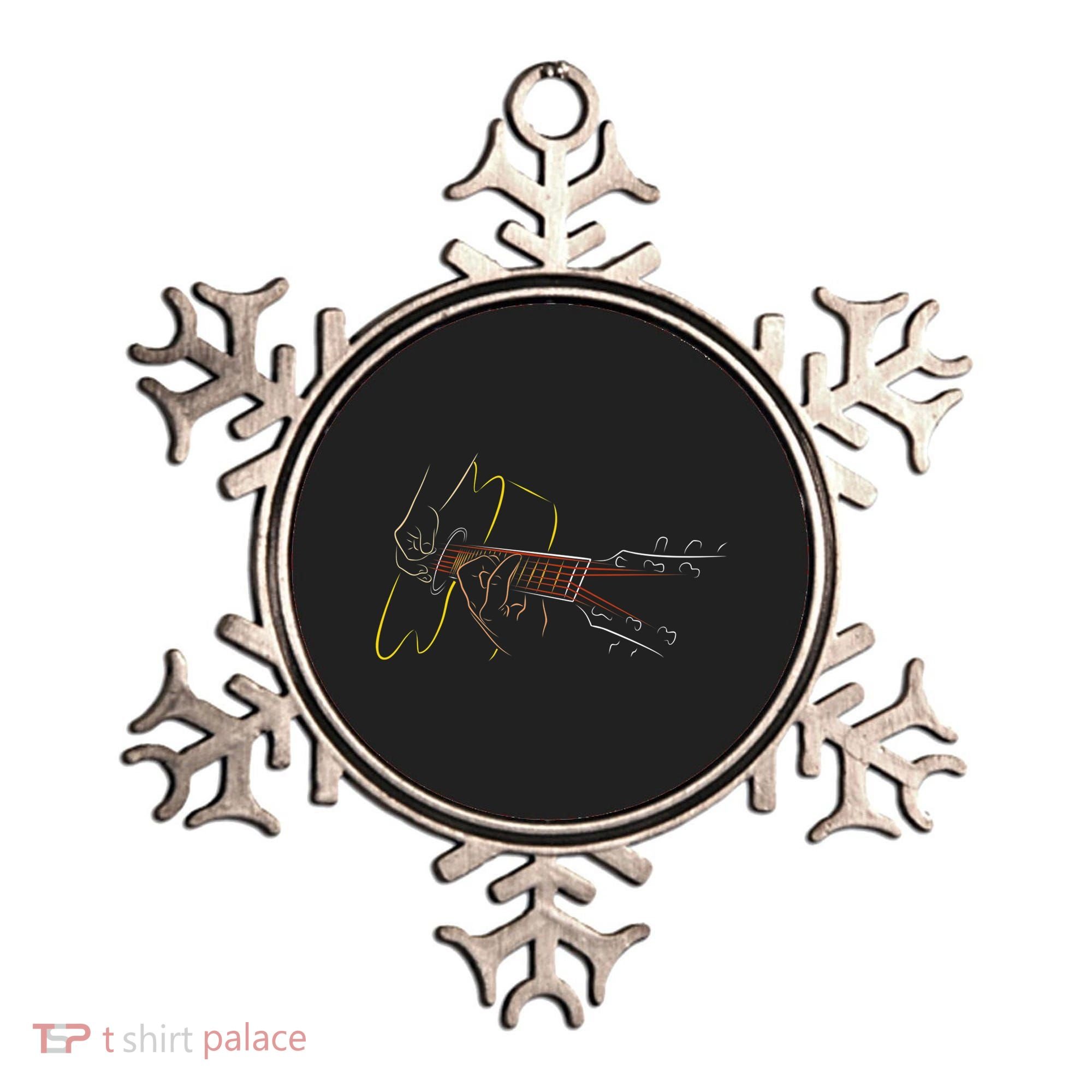 Cool Acoustic Guitar Player Gift Great Guitarist Or Band Gift Ornament