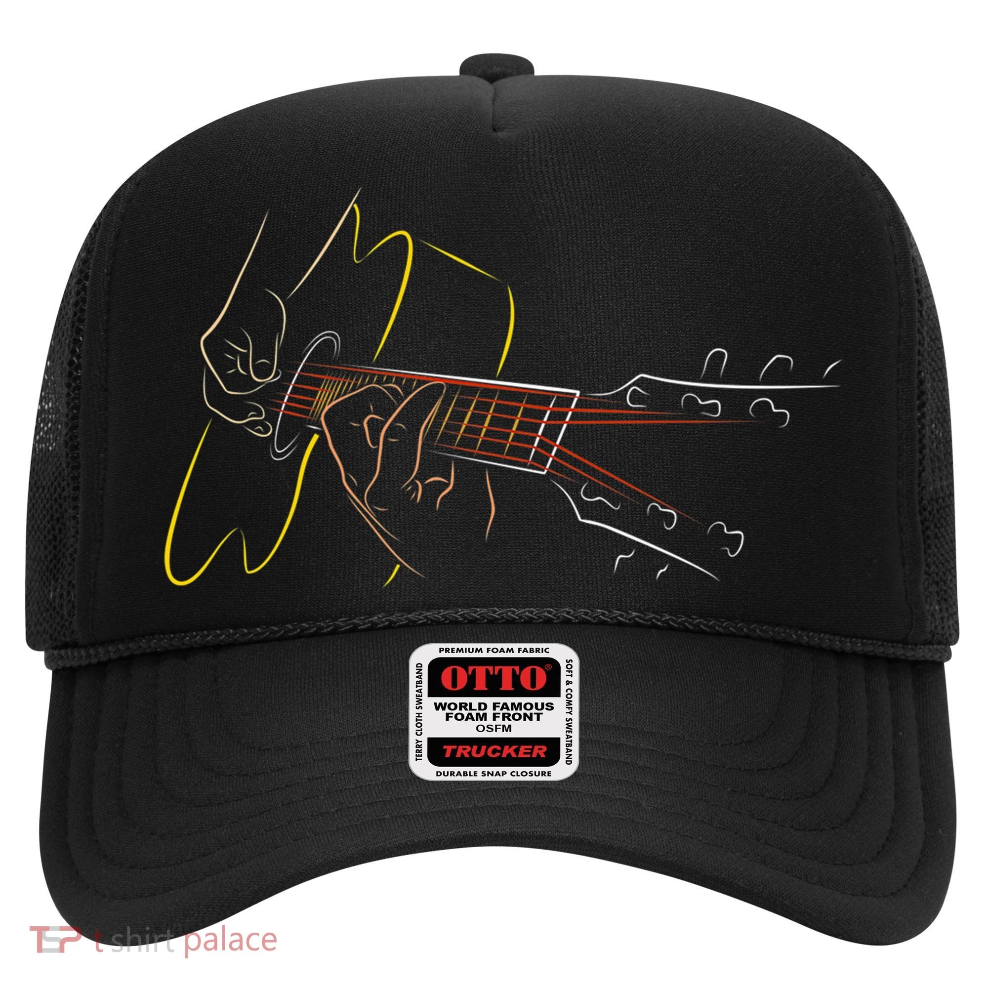 Cool Acoustic Guitar Player Gift Great Guitarist Or Band Gift Hat