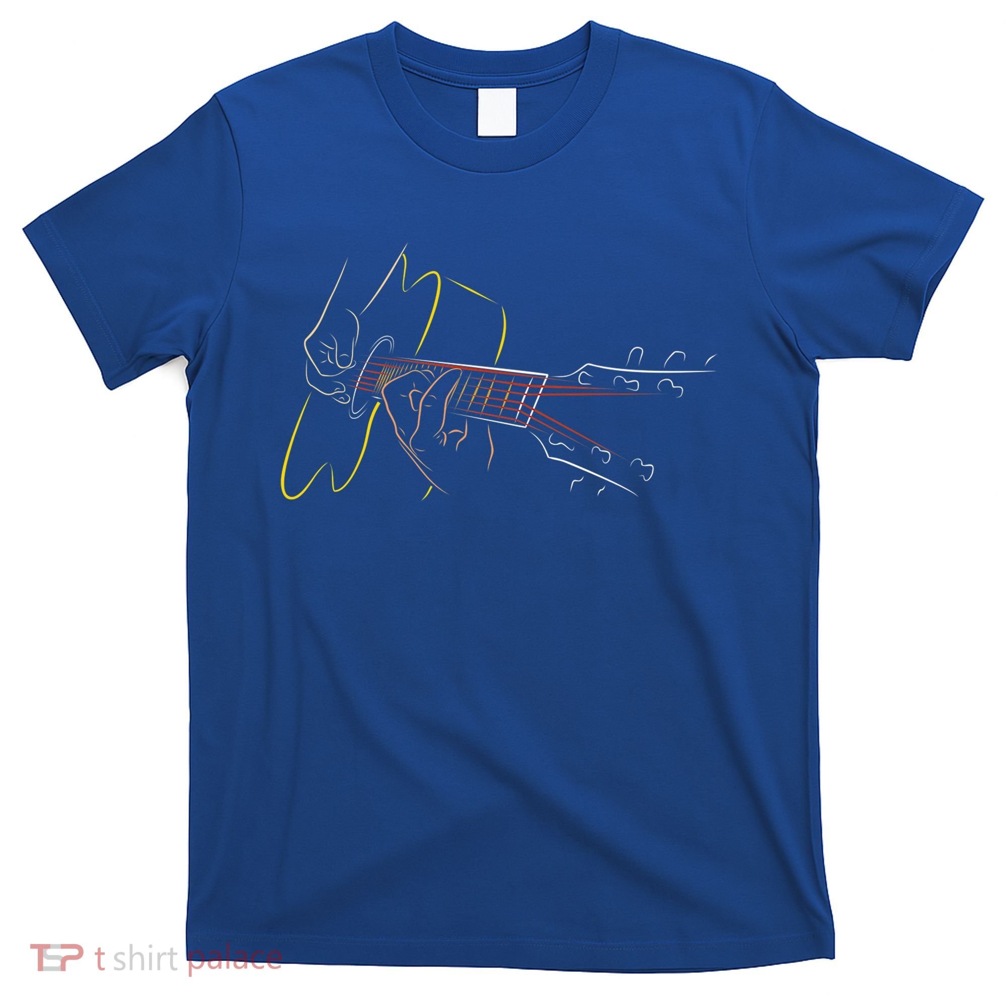 Cool Acoustic Guitar Player Gift Great Guitarist Or Band Gift T-Shirt