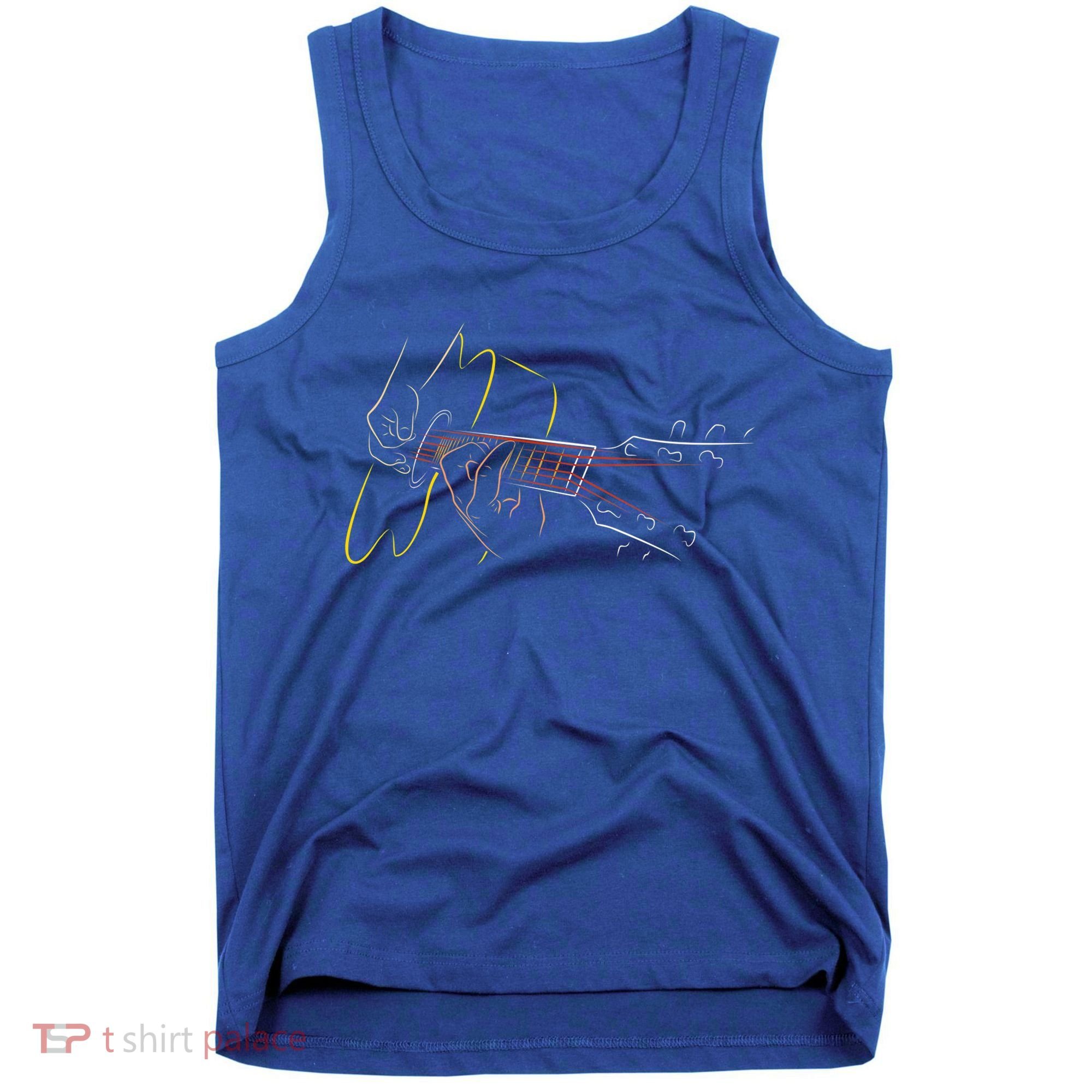 Cool Acoustic Guitar Player Gift Great Guitarist Or Band Gift Tank Top